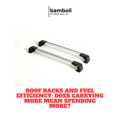 Roof Racks and Fuel Efficiency Does Carrying More Mean Spending More? Bamboli LTD