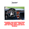 Classic Car Restoration Trends in 2024 - What’s Hot in the Vintage Auto World