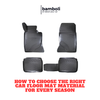 How to Choose the Right Car Floor Mat Material for Every Season