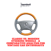 Classic vs. Modern Steering Wheels - A Comparative Analysis for Vintage Car Enthusiasts