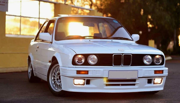 Bmw E30 Sedan Coupe Touring 1982-1994 Compatible m2 Mtech 2 Type Front Bumper