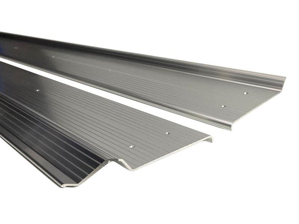 Door Sill Cover Plate Set 2 pcs Left Right Aluminium For Karmann Ghia 8M/1964-On