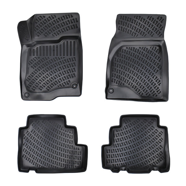 3D Molded Interior Car Floor Mat for Chevrolet Captiva (Black)