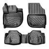 3D Molded Interior Car Floor Mat for Honda City 2021- (Black)