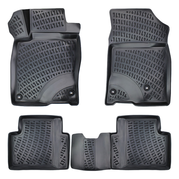 3D Floor Mats Liner Interior Protector Fit For Honda Civic Rs Hb 2016-Up