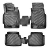 3D Molded Interior Car Floor Mat for Honda CR-V 1995-2001 (Black)
