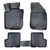 3D Floor Mats Liner Fit Interior Protector For Dacia Duster 4Wd 2017-Up (Black)