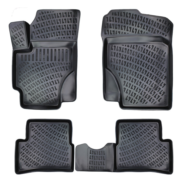 3D Floor Mats Liner Interior Protector Fit For Hyundai Accent Era 2006-2012