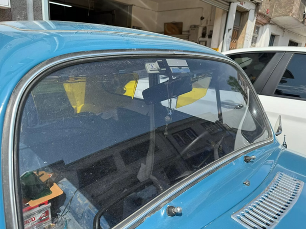 Transparent Sunvisor Sun Protector Extender Add On Vintage Style 2 Pieces