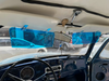 Transparent Sunvisor Sun Protector Extender Add On Vintage Style 2 Pieces