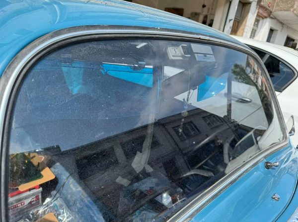 Transparent Sunvisor Sun Protector Extender Add On Vintage Style 2 Pieces