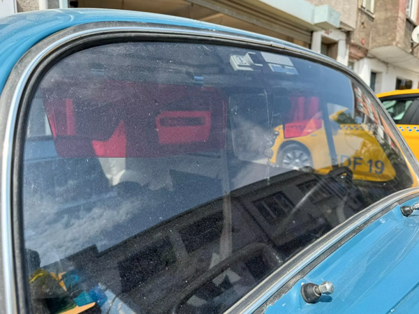 Transparent Sunvisor Sun Protector Extender Add On Vintage Style 2 Pieces