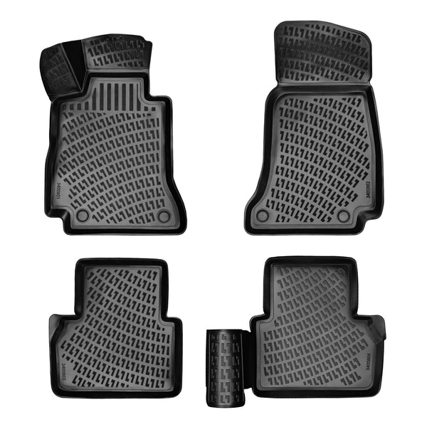 3D Molded Interior Car Floor Mat for Mercedes E Class W213 2016-UP(Black)