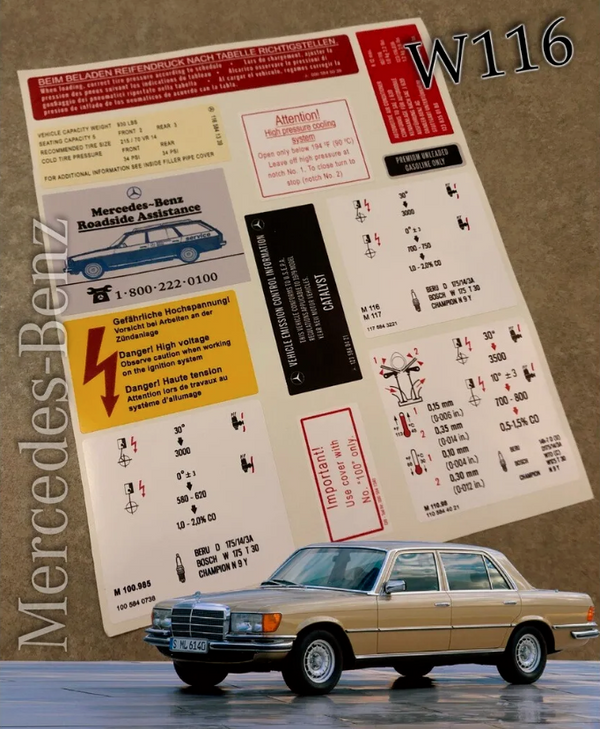 Decal Set Stickers All Models Best Quality
