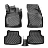 3D Molded Interior Car Floor Mat For Seat Leon Stw Wagoon 2013-2020 Black