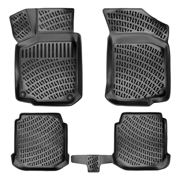 3D Floor Mats Liner Interior Protector Fit For Seat Toledo 1999-2004