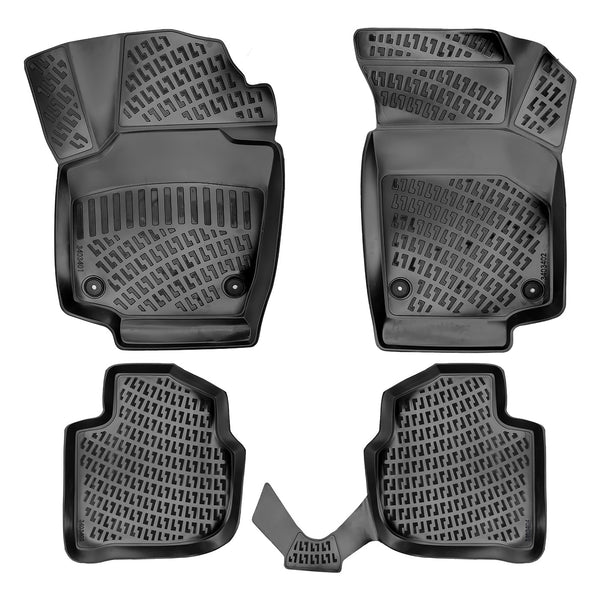 3D Floor Mats Liner Interior Protector Fit For Seat Toledo 2013-2017