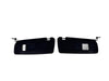 BMW E36 3 Series Sedan 1990β1998 Compatible Black Leatherette Sunvisor Set