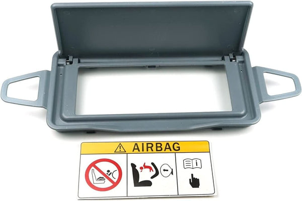 Mercedes W212 W218 Compatible Sun Visor Make up Mirror Cover For Gray 1 Piece 2128103710