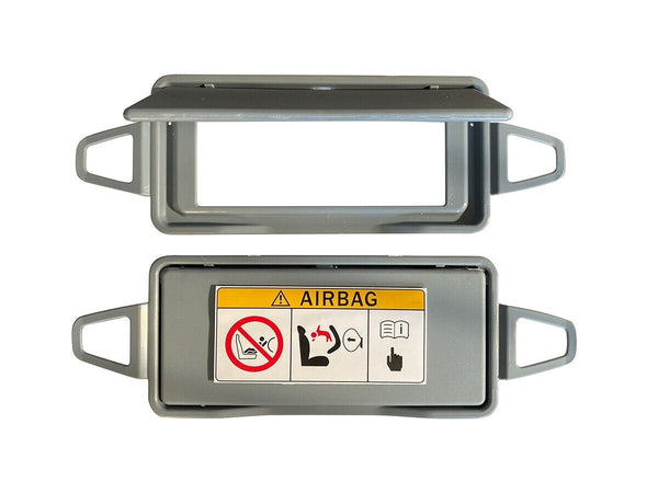 Mercedes W212 W218 Compatible Sun Visor Make up Mirror Cover For Gray 1 Piece 2128103710