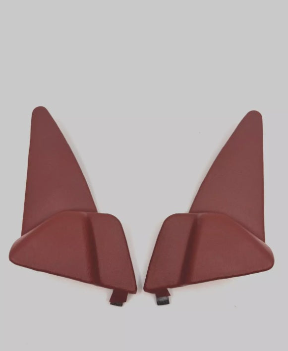 Mercedes W124 CompatibleMirror Inside Plate Trim Left and Right Without Hole 2 Pieces