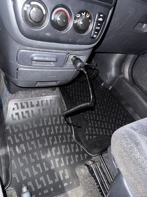 Custom Molded Rubber Floor Mat for Honda CR-V 96-01 (Black)