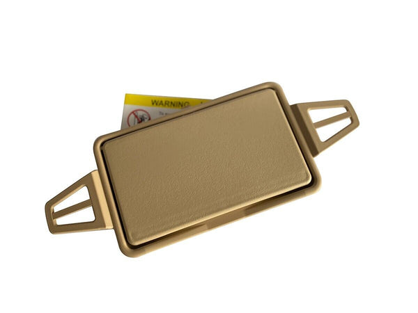 Mercedes W210 W211 2118110110 Compatible Beige Sun Visor Make up Mirror Cover 1 Piece