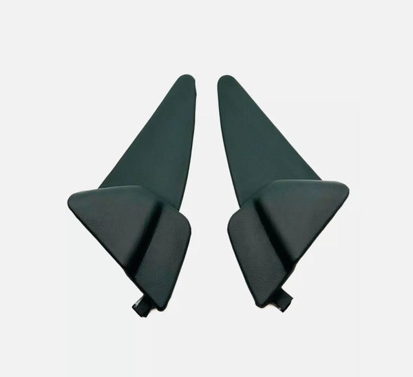 Mercedes W124 CompatibleMirror Inside Plate Trim Left and Right Without Hole 2 Pieces