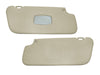 Mercedes 230 SL 1963-1971 W113 Compatible Interior Pagoda Cream Sunvisors Without Bracket