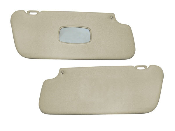 Mercedes 230 SL 1963-1971 W113 Compatible Interior Pagoda Cream Sunvisors Without Bracket