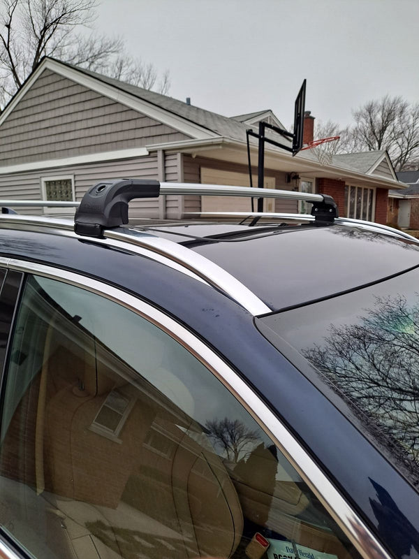 Strong Roof Rack Cross Bars Fits For Genesis GV80 2021-2023 Silver Color