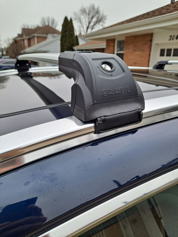 Strong Roof Rack Cross Bars Fits For Genesis GV80 2021-2023 Silver Color