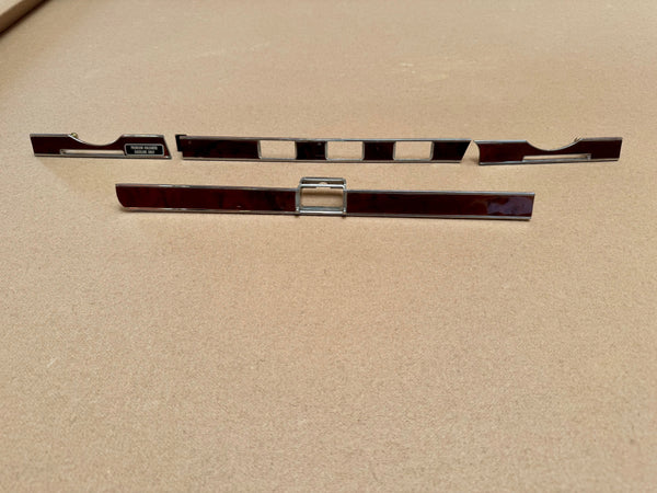 Mercedes R107 C107 W107 SL Series Compatible Zebrano Wood Trim Set