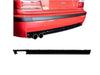 BMW E36 Mtech Sedan Coupe Compatible Rear Bumper Lower Diffuser Insert Dual Pipe