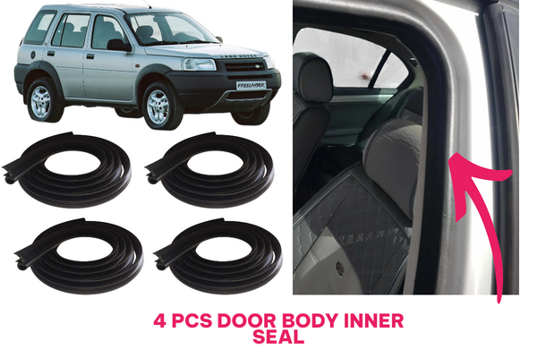 LAND ROVER FREELANDER 1 97-06 Compatible Velvet Rubber Door Inner Body Seal Weatherstrip