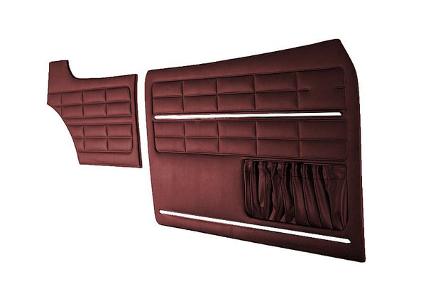 Volkswagen Karmann Ghia Door Panel Set Black