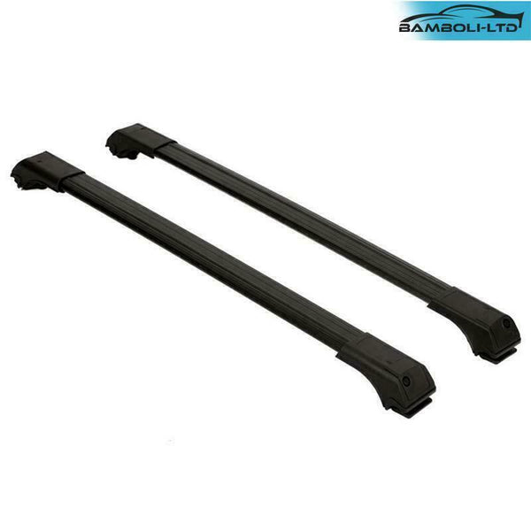 Toyota Sequoia 2008-2022 Compatible Lockable Roof Rack Cross Bars Rails Black