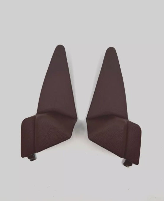 Mercedes W124 CompatibleMirror Inside Plate Trim Left and Right Without Hole 2 Pieces