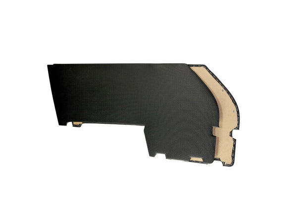 Porsche 911 F 1969-1973 Compatible Door Panel Set Basket Pattern Black Leatherette 2 PC