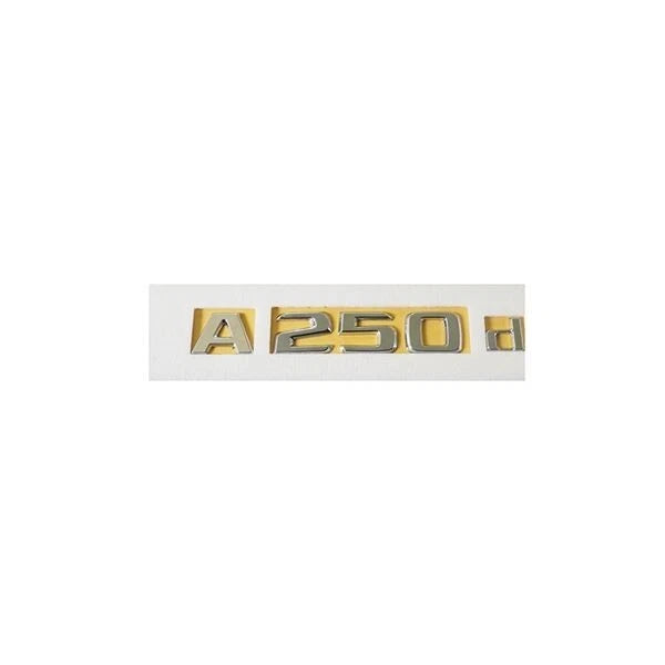 Mercedes A250D Compatible Chrome Emblem Label Nameplate Badge A177 817 17 00