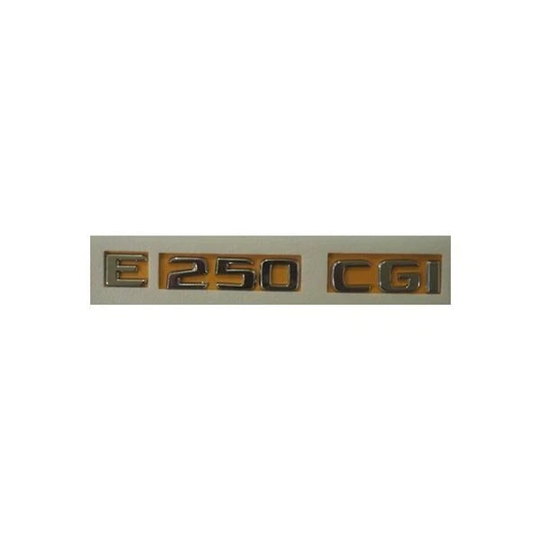 Mercedes E250 CGICompatible Chrome Emblem Label Nameplate Badge A124 817 61 15