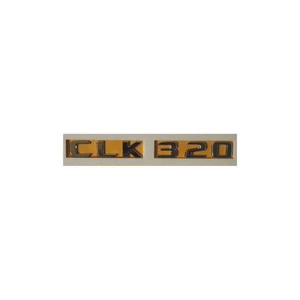 Mercedes CLK 320 Compatible Chrome Emblem Label Nameplate Badge A208 817 03 15