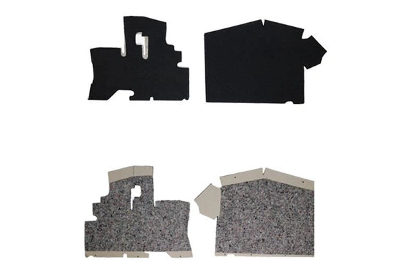 Mercedes W114 W115 Compatible Cardboard Under Dashboard Trim Left & Right 2pcs LHD