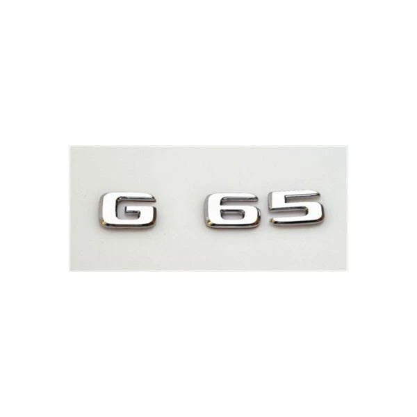 Mercedes G65Compatible Chrome Emblem Label Nameplate Badge A463 817 21 15