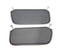 Corvette C3 Stingray 1969-1976 Compatible Sunvisor Set Pair With Bracket L + R 2 Pieces