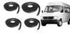 Mercedes Sprinter W901 1995-2006 Compatible Front Sliding Rear Doors Weatherstrip 4pcs