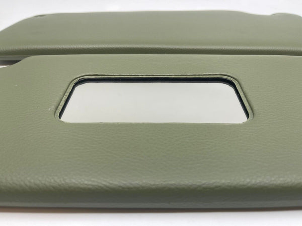 Mercedes R107 W107 C107 Compatible Olive Green Color Sunvisor Set
