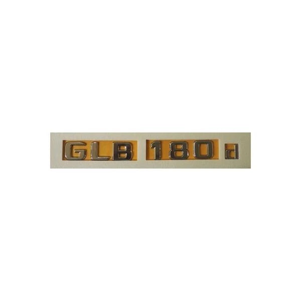 Mercedes GLB 180DCompatible Chrome Emblem Label Nameplate Badge A247 817 20 00