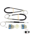 VW Passat B7 / CC 2010-2014 Compatible Front Left Window Regulator Repair Kit