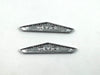 Pontiac GTO Compatible Decorative Fender Emblem Ornament Badge Red 2pcs